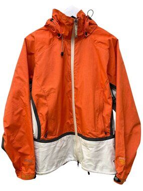 Mountain Hard Wear Conduit Soft Shell Jacket Womens Medium Windbreaker Orange